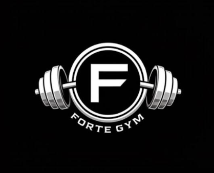 Logo oficial de FORTE GYM, gimnasio de transformación física